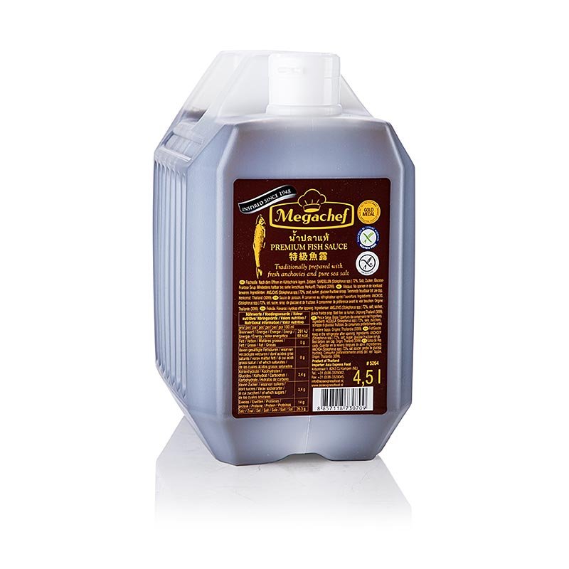 Salsa di pesce, senza glutine, Megachef, 4,5 l | Asia & Ethno Food | thungourmet