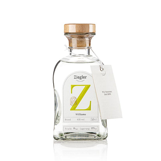Acquavite di pere Williams - brandy, 43% vol., Ziegler, 500 ml