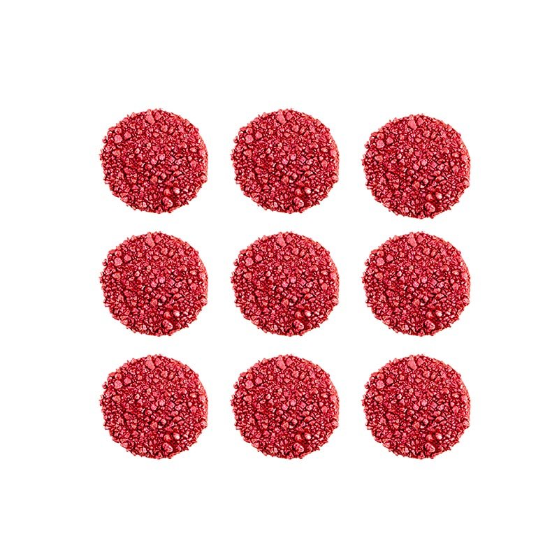 Copertura al cioccolato Crumble Red, Dobla (77736), 384 g, 486 pezzi | Copertura, Cioccolato - Formi, Cioccolato - Prodotti | thungourmet