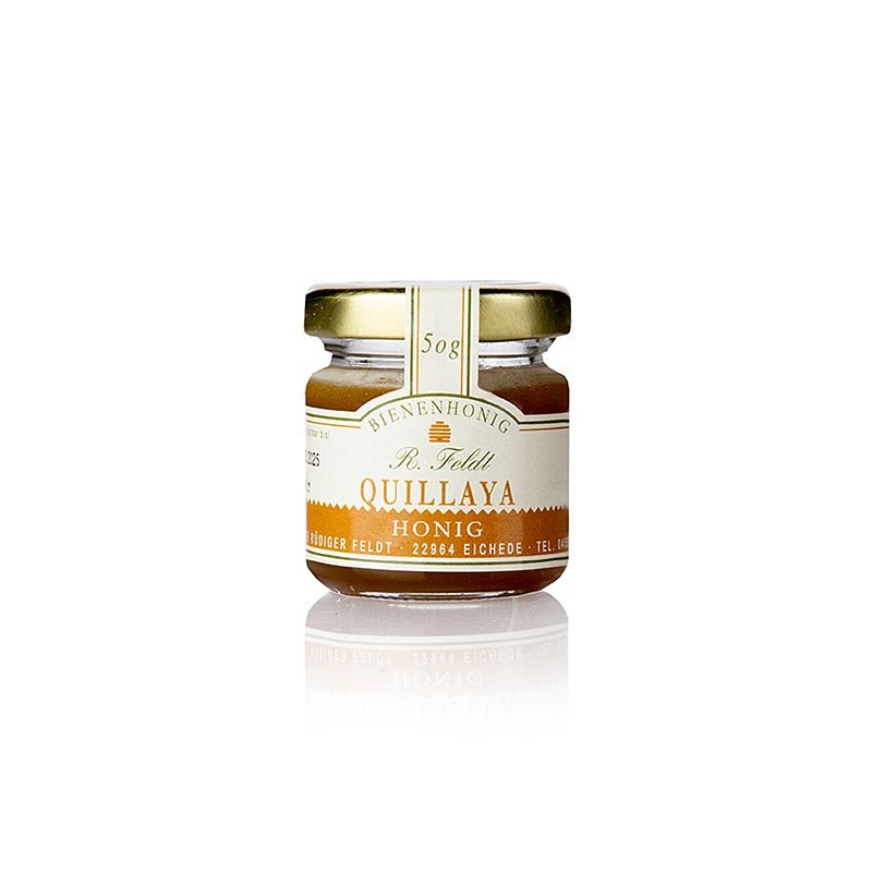 Apicoltura Feldt Miele di quillaia, vasetto monodose, 50 g | Miele, marmellate, creme spalmabili alla frutta | thungourmet