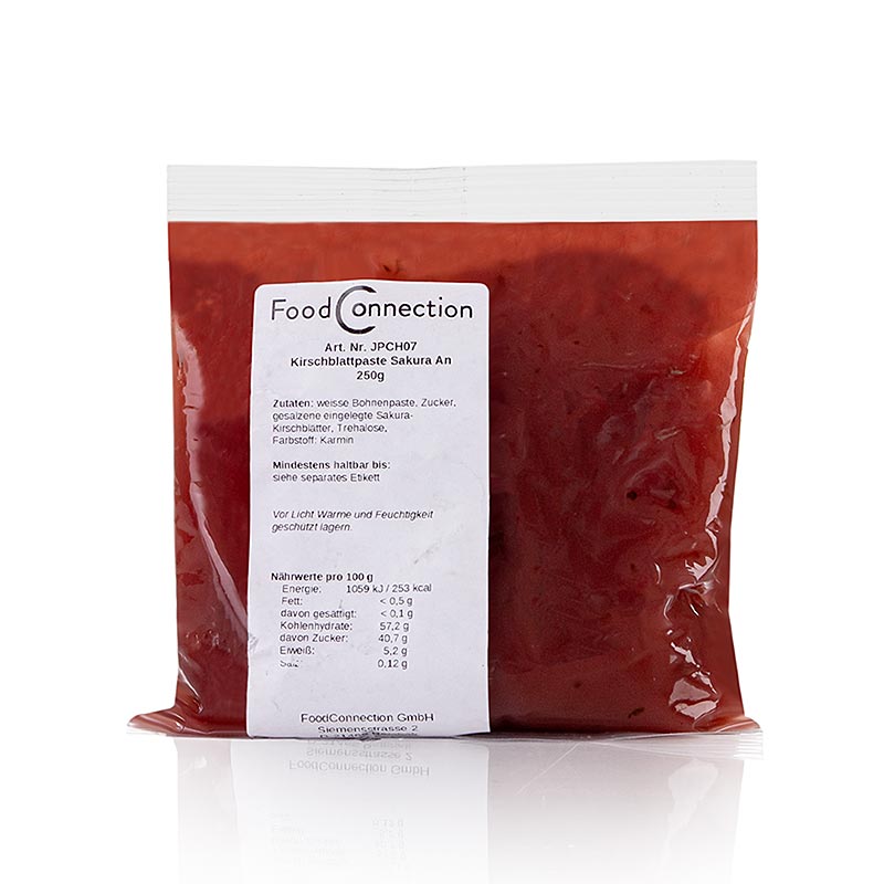 Sakura An - Pasta di fagioli con fiori di ciliegio giapponesi, 250 g