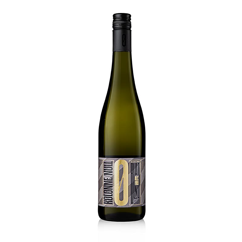 Vino bianco analcolico 2022 Riesling della regione di Nahe con un sapore fruttato di agrumi e mele verdi, ideale da gustare senza alcol, bottiglia 750 ml