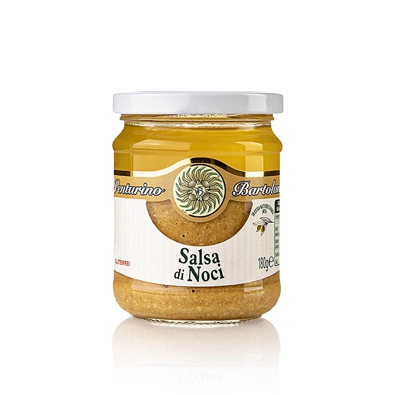 Salsa di Noci, Venturino, 180 g | Salse, zuppe, fondi | thungourmet