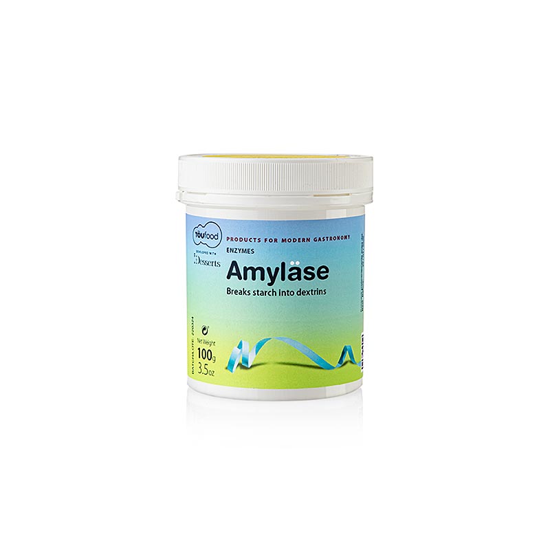 AMYLASE in polvere, enzima amilasi, TÖUFOOD, 100 g