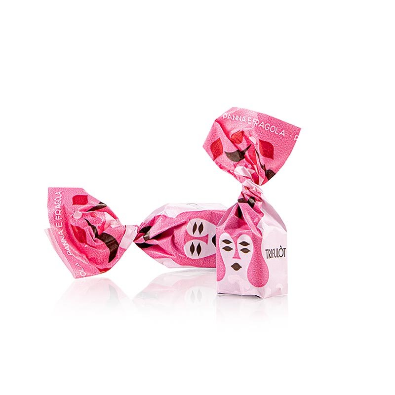 Tartuflanghe Mini cioccolatini al tartufo "trifulòt", fragola e panna 1 kg Dolciumi, cioccolatini, snack | thungourmet