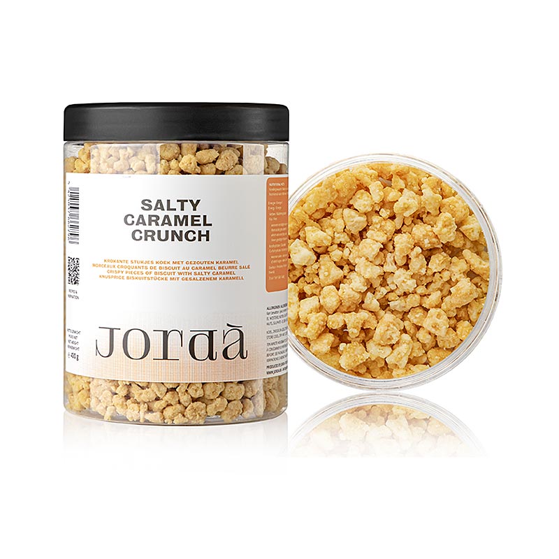 Jorda Crunch Salty Caramel, biscotto al gusto di caramello, 400 g