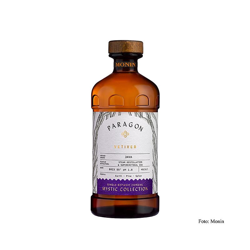 Paragon Vetiver, Monin, 485 ml | Pasticceria, dessert, sciroppi | thungourmet