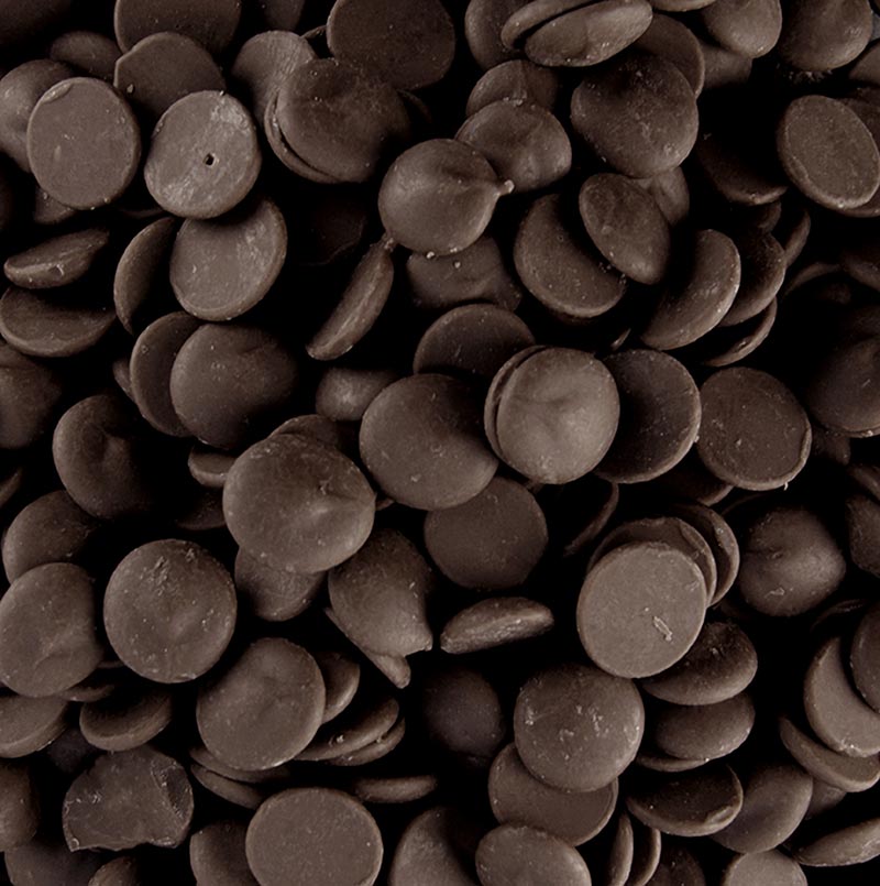 Glassa al burro, ZB scura, callets, Irca (4431), 10 kg, 2 x 5000 g | Copertura, stampi per cioccolato, prodotti al cioccolato | thungourmet