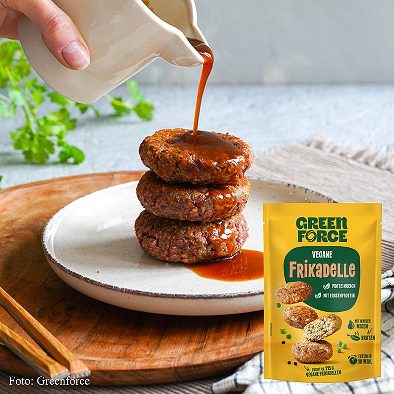 Miscela Greenforce per polpette vegane, a base di proteine di pisello, 75 g
