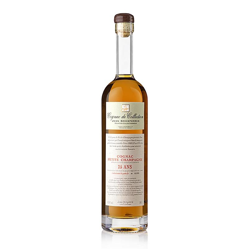 Cognac - Jean Grosperrin Petite Champagne 25 anni 41,8% vol., 700 ml | Liquori e altre bevande alcoliche | thungourmet