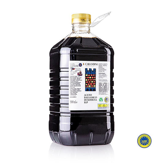 Carandini Aceto Balsamico Modena g.g.A., 6 Monate, "Classico" (bunte Burg, ehemals Ducale), 5 l