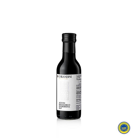 Balsamico Di Modena GgA, 1 Jahr, Riserva (Reale), 250 ml - Junger Aceto Balsamico mit kräftiger Säure und deutlicher Balsamico Note, geeignet für Salat-Dressings, Ablöschen von Speisen und als Weinessig Auch erhältlich in 500ml und 1 Liter