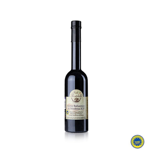 Aceto Balsamico di Modena ggA, AS 50, 500 ml - Ein süßer Essig mit hohem Mostanteil, ideal für Sauce, Fleisch, Fisch, Gemüse, Käse, Obst und Desserts