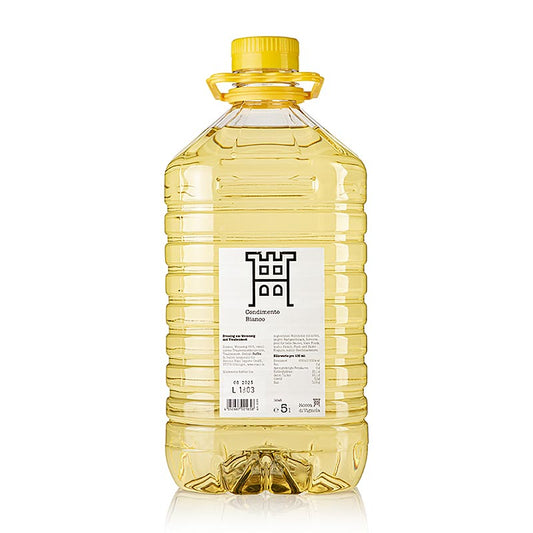 Condimento al balsamico bianco, acidità 5,4%, Rocca di Vignola, 5 l