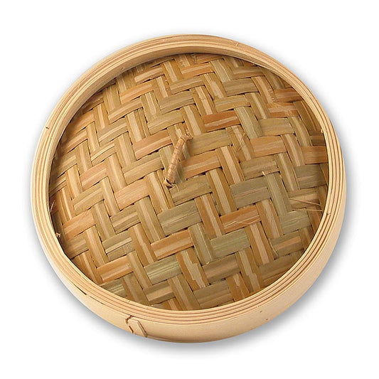 Deckel für Bambusdämpfer, um Teigtaschen und Gemüse zu dünsten