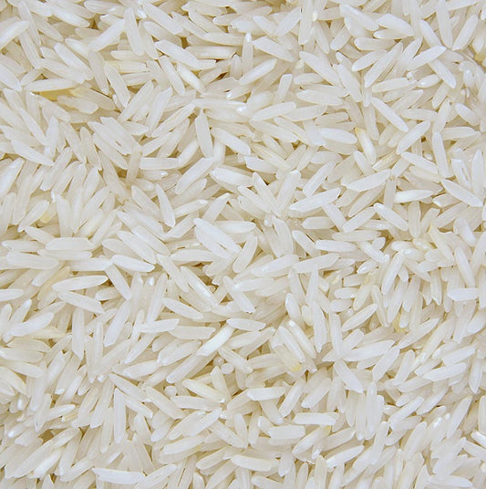 Basmati Reis von Tilda, verpackt in einem praktischen Reißverschluss-Sack mit 10 kg, bekannt für sein einzigartiges Aroma und den wunderbaren Geschmack, einfach zu kochen und duftet leicht nussig in garem Zustand
