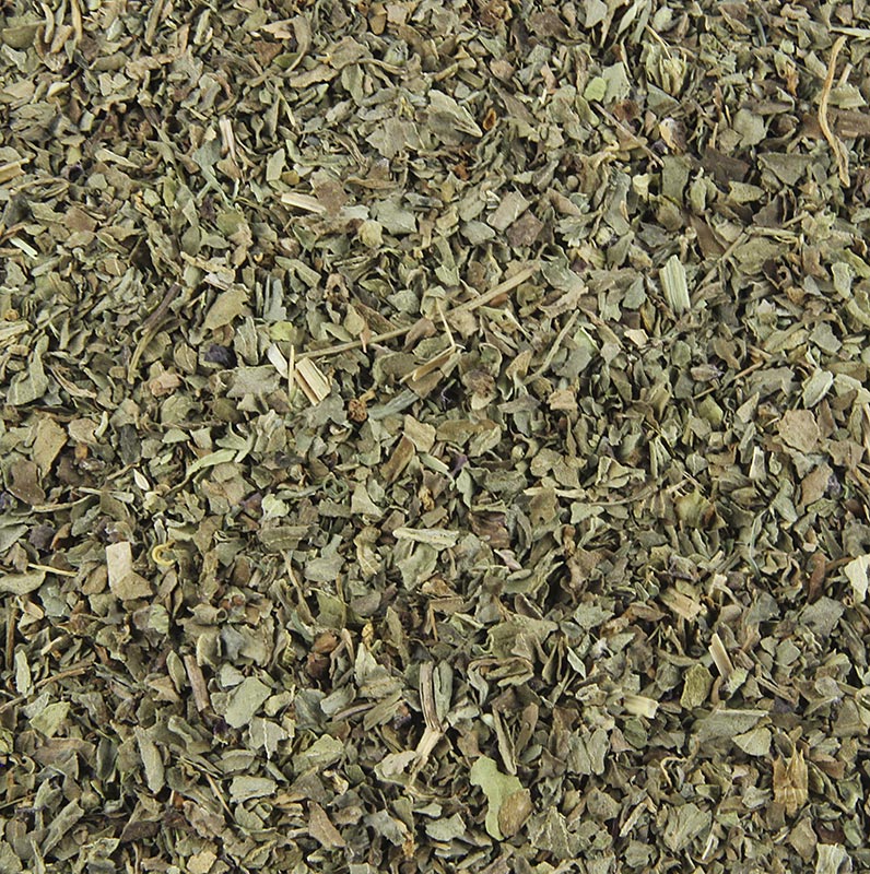 Getrocknetes und gerebeltes Basilikum, 1 kg - Ein beliebtes Würzmittel der italienischen und asiatischen Küche, perfekt für Pesto, Tomaten- und Nudelgerichte, Fleisch, Gemüse, Eintöpfe, Rohkost und Salate