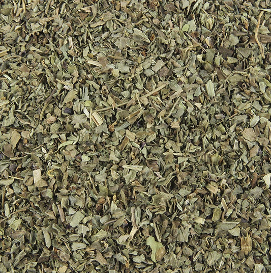 Getrocknetes und gerebeltes Basilikum, 1 kg - Ein beliebtes Würzmittel der italienischen und asiatischen Küche, perfekt für Pesto, Tomaten- und Nudelgerichte, Fleisch, Gemüse, Eintöpfe, Rohkost und Salate