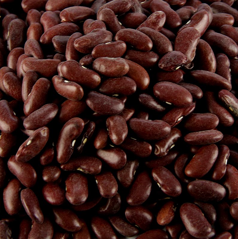 Getrocknete rote Kidney Bohnen in einer Verpackung mit 500 g Ideal für Schmorgerichte wie Chili con Carne