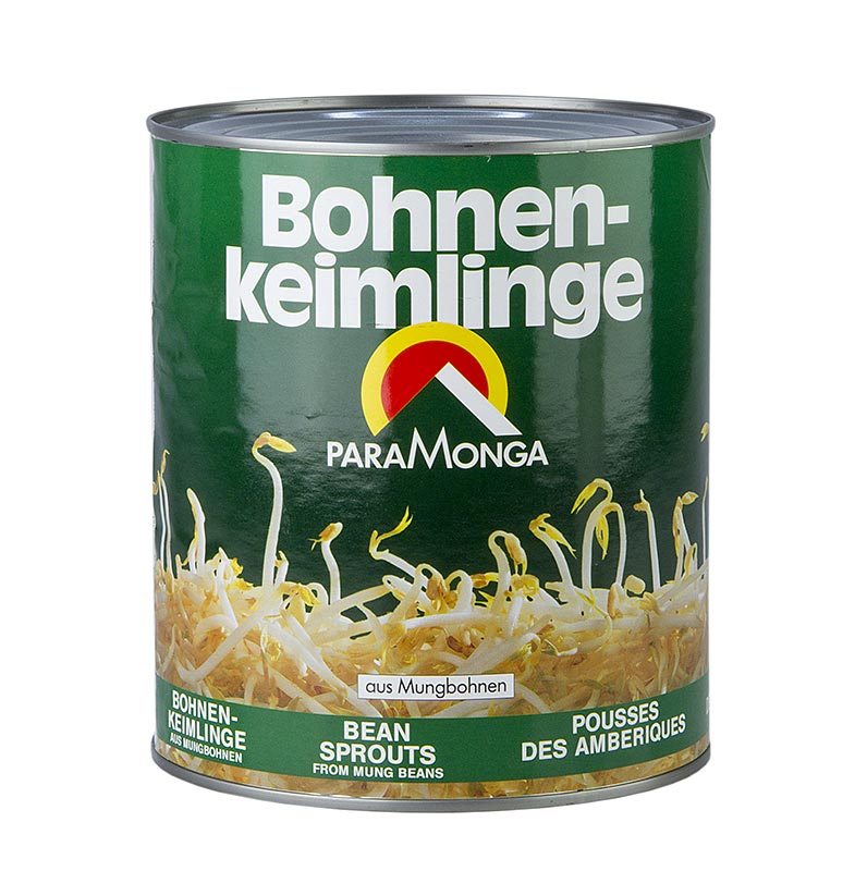 Große Packung Mung Bohnen Sprossen für die asiatische Küche, einfach zuzubereiten und ideal für Salate, Currys oder Suppen