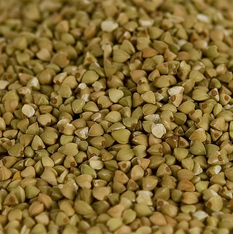 Bio-Buchweizen, ganz und geschält, hochwertige Körner, glutenfrei, nährstoffreich, 1 kg-Packung