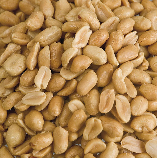 Geröstete und gesalzene Erdnüsse, 1 kg, ideal als Barsnack oder Knabberei