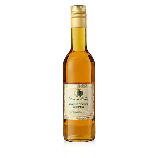 Apfel-Essig aus Cidre, Fallot, 500 ml - mild, fruchtig-herb, ideal für Obstsalate, Fisch und Geflügel Geringe Restanteile möglich