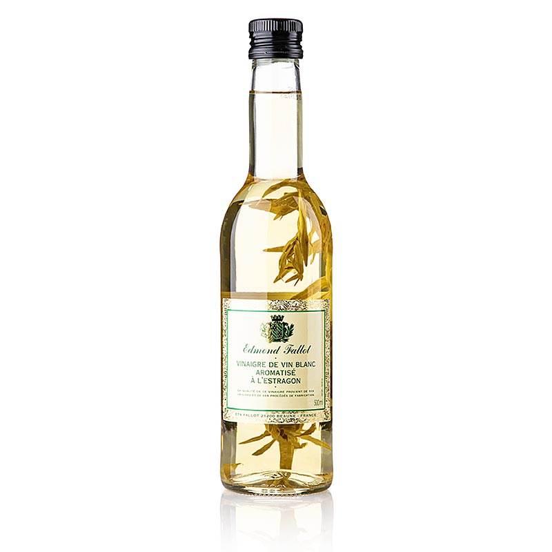Vinaigre de vin blanc, estragon, Fallot, 500 ml