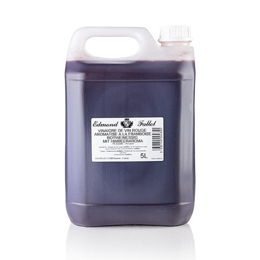 Aceto di vino rosso, lampone, Fallot, 5 l