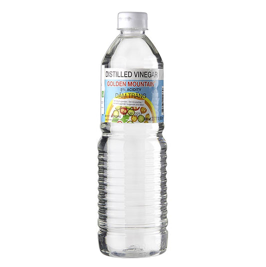 Sushi Essig, klar, 5% Säure, Thailand, 1 l - Mild mit weinartig-zitronigem Geschmack, ideal zum Einlegen, Marinieren und für süß-saure Saucen