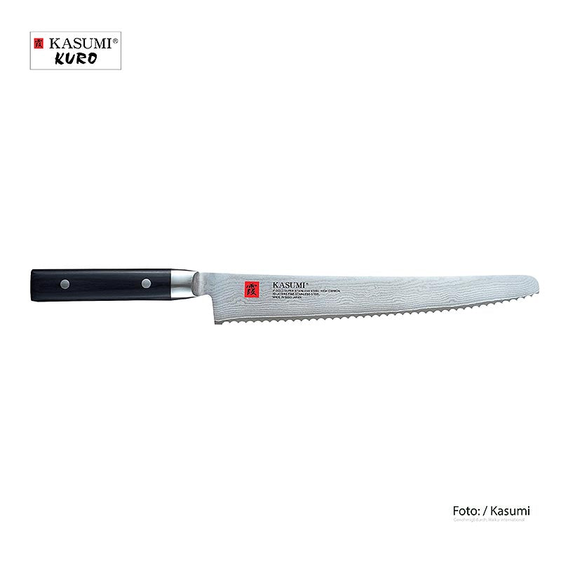 Kasumi K-04 Damast Superior, Couteau à pain, 25cm, 1 pc