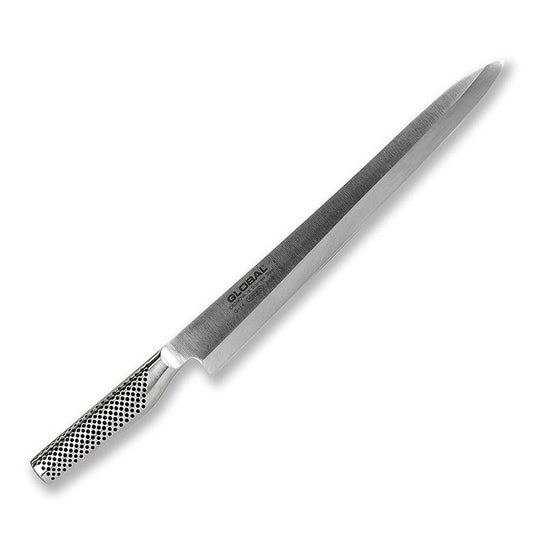 German

Global G-14 Fischmesser, Yanagi-Sashimi-Schliff, 30cm, 1 St - Hochwertiges, scharfes Messer für präzises Schneiden von Fisch in traditionellem japanischem Stil