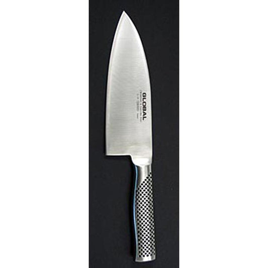 Global G-29 Breites Fleisch-/Fischmesser, 18cm, 1 St - hochwertiges Messer aus Molybdän-Vanadium Stahl, geeignet zum Würfeln von Zwiebeln und Schneiden von Fleisch und Fisch