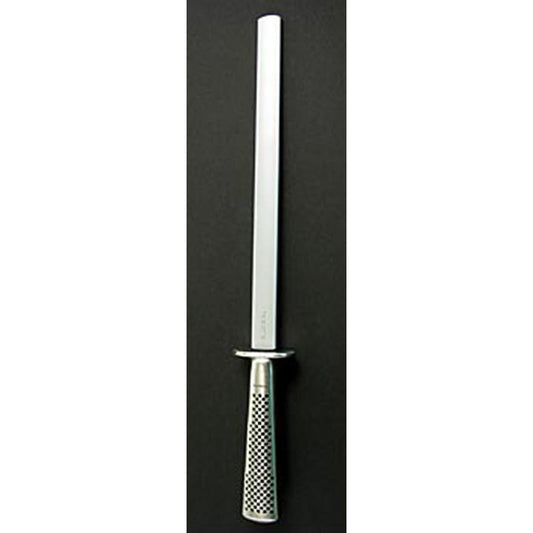 Diamantschleifstab, 26cm, 1 St, Global G-38, Chrom-Vanadium Stahlkern, synthetische Diamantpartikel, Alternative zum Schärfen auf dem Schleifstein