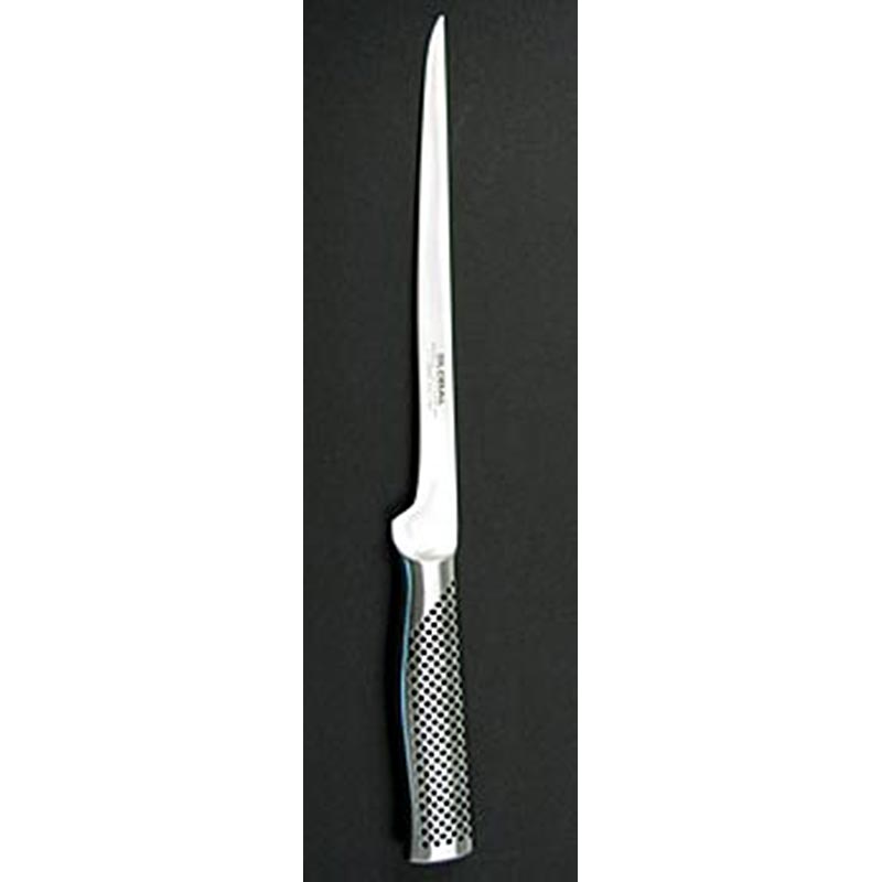 Global G-41 Schwedisches Filetiermesser, feststehende Klinge, 21cm, 1 St