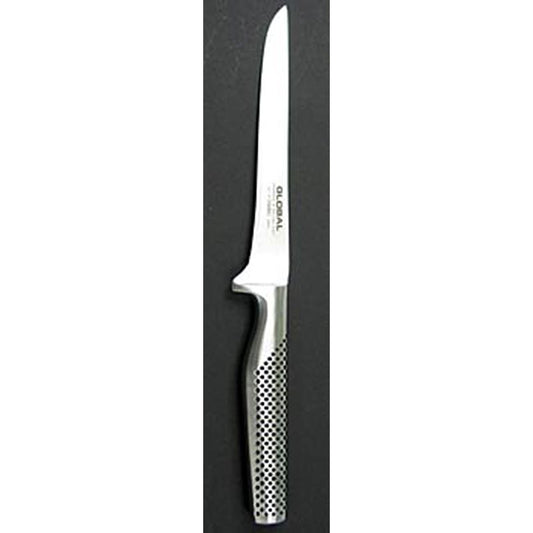 Global GF-31 Ausbeinmesser, geschmiedet, 16cm, 1 St - Hochwertiges Messer zum Auslösen von Fleischstücken Entwickelt für Profiköche mit langer Haltbarkeit und perfekter Balance