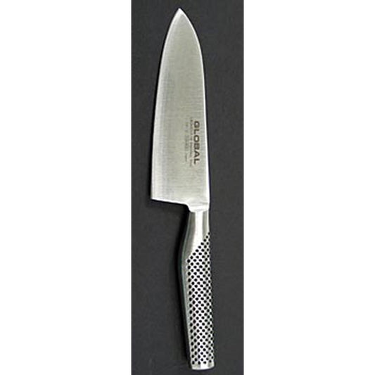 Global GF-32 Kochmesser, geschmiedet, 16cm, 1 St - Hochwertiges, geschmiedetes Chefmesser von Global, aus Molybdän-Vanadium Stahl, mit Edelstahlgriff und Sandkern für perfekte Balance