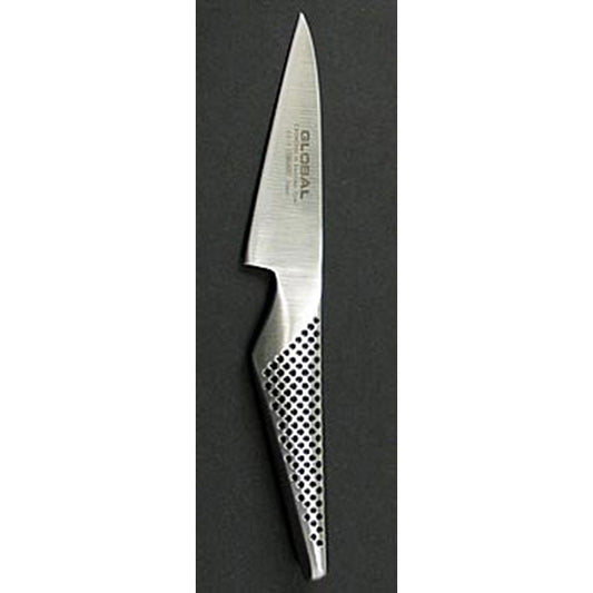 Global GS-7 Kleines Allzweckmesser, 10cm, 1 St - Messer aus Molybdän-Vanadium Stahl, geeignet zum Schneiden kleiner Pilzsorten wie Chanterelles und Pfifferlingen