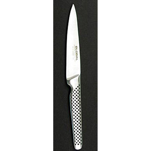 Geschmiedetes Global GSF-22 Spickmesser mit 11 cm langer Klinge für die Zubereitung schmackhafter Gerichte Ergonomisches Design bietet hervorragende Kontrolle beim Schneiden