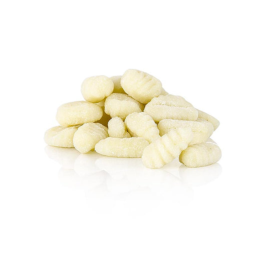 Gnocchi di Patate, Casa Rinaldi, 500 g - beliebte italienische Klösschen aus Kartoffeln, ideal als Beilage zu deftigen Braten und Fleischragouts, schnell und einfach mit geriebenem Käse oder Käsesauce anzurichten