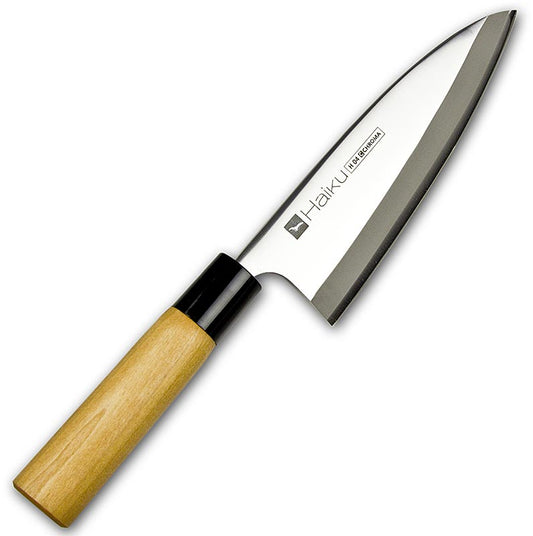 German: Haiku Original H-04 Deba Messer, 17cm, 1 St - professionelles japanisches Küchenmesser für präzises Schneiden und Zerkleinern von Fleisch und Fisch