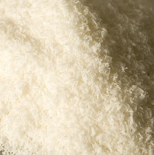 Geraspelte Kokosnuss in mittlerer Konsistenz, 1 kg - hochwertiges Kopra mit mild-nussigem Aroma, ideal für Backwaren und exotische Gerichte