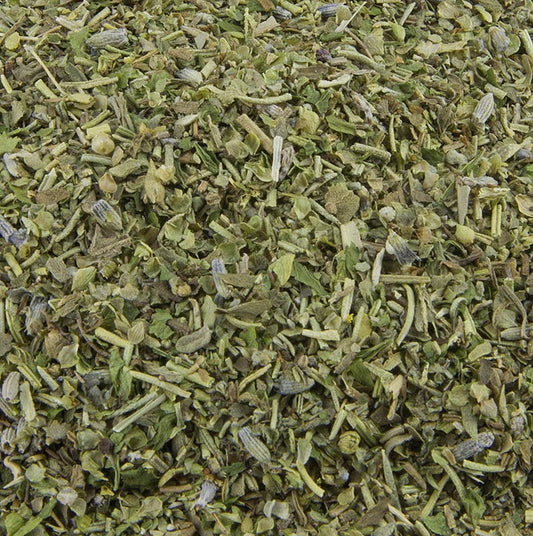 Kräuter der Provence, getrocknet, Ros./Majo./Oreg./Basi./Peters./Lavendel, 1 kg