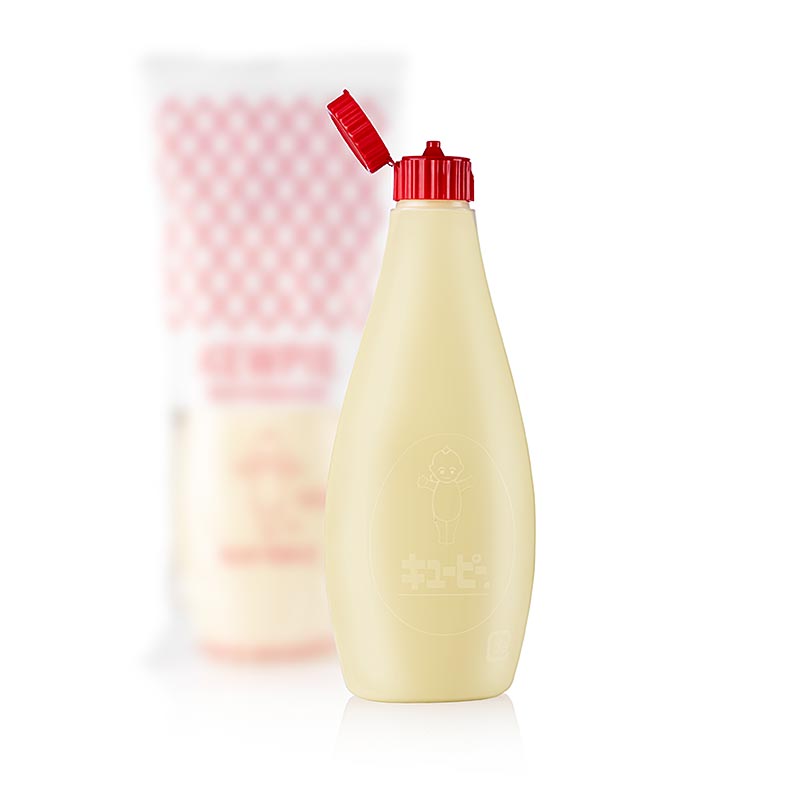 Mayonnaise, japanischer Art, Kewpie, 1 l - Perfekt zum Verfeinern und Würzen von Salaten und verschiedenen Gerichten in Europa