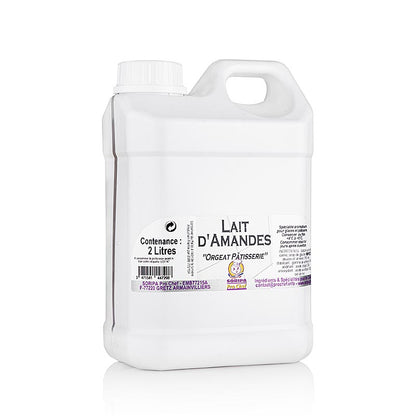 Lait d'Amandes - Sirop d'extrait d'amande, 2 l
