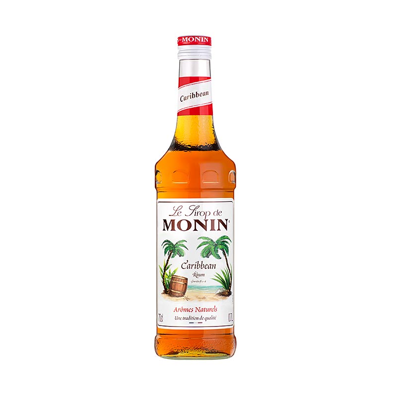 Carribbean, alkoholfreier Rumgeschmack, 700 ml - ideal für antialkoholische Cocktails und Londrinks