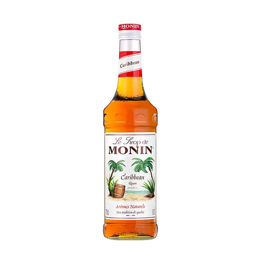 Carribbean, alkoholfreier Rumgeschmack, 700 ml - ideal für antialkoholische Cocktails und Londrinks