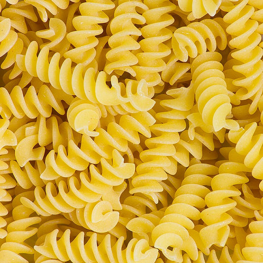 De Cecco Fusilli, No34, 12 kg, 24 x 500g - spiralförmige Nudeln aus Campanien, 10 mm Durchmesser, 41 mm lang, handgefertigte Spindel-Form, schmackhaft mit neapolitanischem Ragout oder vegetarischen Saucen