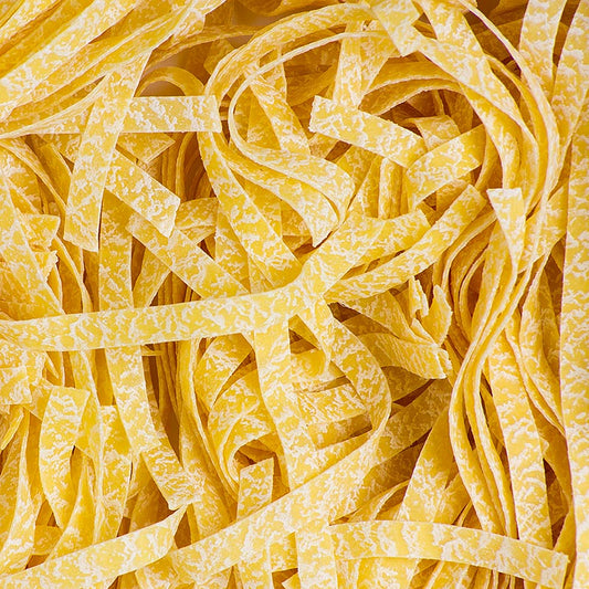 Tagliatelle mit Ei, No104, 3 kg, 12 x 250g - Flache Langformatnudeln aus Ligurien, vielseitig in Nudelgerichten und Aufläufen mit verschiedenen Saucen