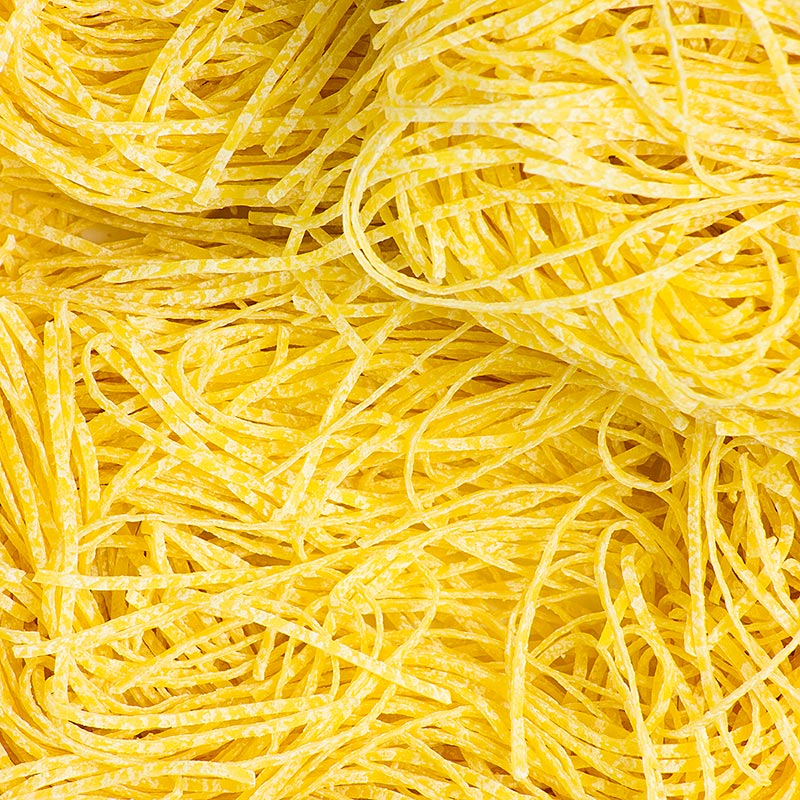 De Cecco Taglierini mit Ei, No105, 3 kg, 12 x 250g - lange, dünne Nudeln aus Italien, vielseitig verwendbar in verschiedenen Rezepten und Saucen, perfekt als Einlage in Brühen oder mit Hühner-, Wild-, Fisch- oder Meeresfrüchtesaucen